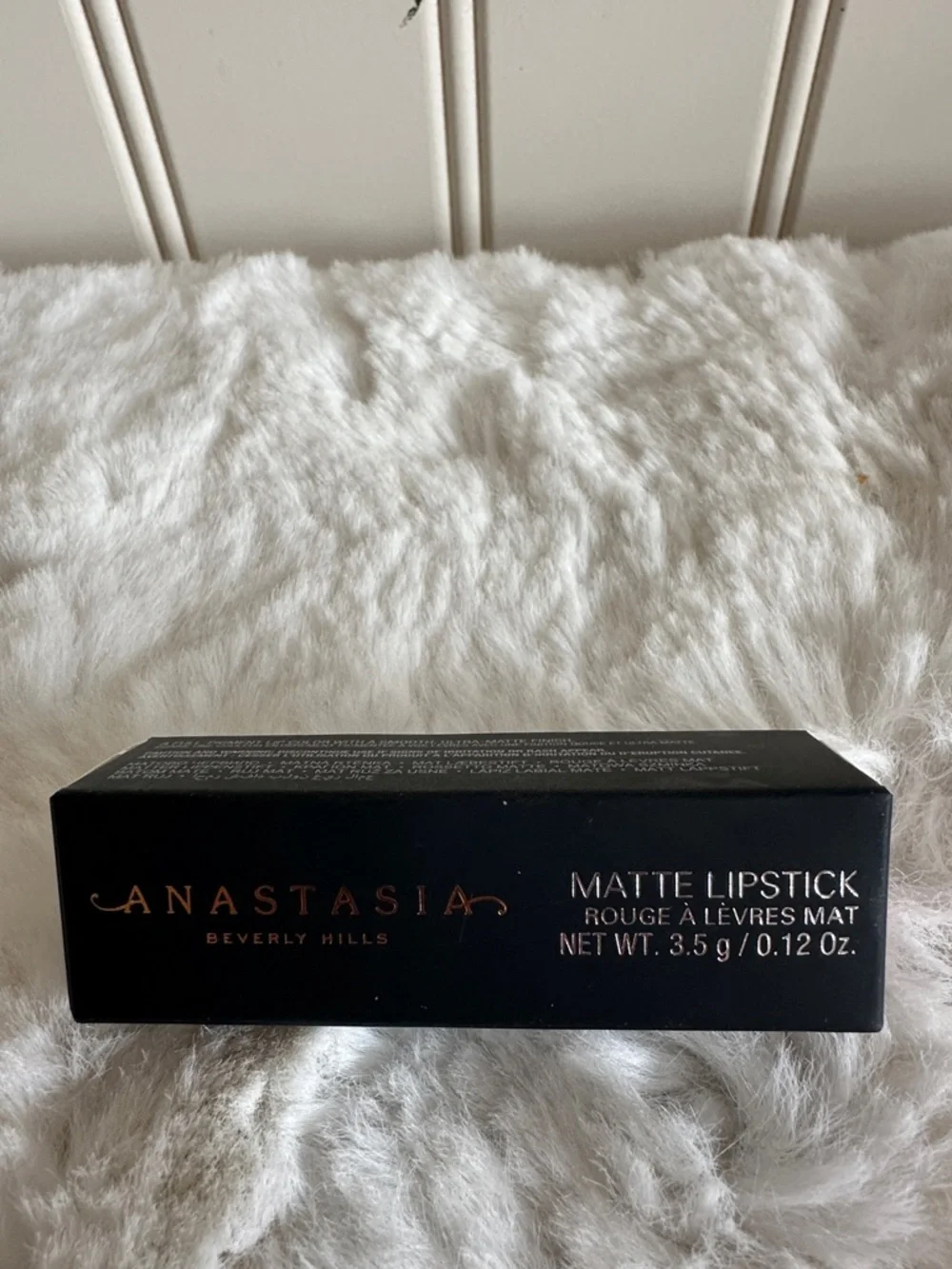 Anastasia Beverly Hills Matte Lipstick Box - Black & Gold